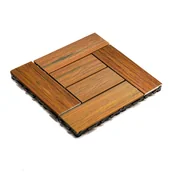 Podesty i deski tarasowe - Liderwood Podest Tarasowy Kompozytowy Premium Frame Amber 30 x 30 x 2,5 cm - miniaturka - grafika 1