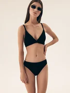 Stroje kąpielowe - Dół bikini Sunnyday Bloovii czarny M - miniaturka - grafika 1