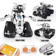 Roboty dla dzieci - Robot Transbot 3w1 RC - Klocki MOULD KING 606el. - miniaturka - grafika 1