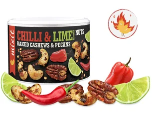 Mixit Orzeszki z piekarnika - Habanero chilli i limonka 150 g - Orzeszki - miniaturka - grafika 1