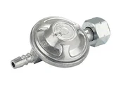 Akcesoria do przyczep i kamperów - Jednostopniowy Reduktor Ciśnienia Gazu Propan - Butan, 37 Bar, Duża Butla - miniaturka - grafika 1