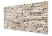 Dekoracje domu - Panel kuchenny HOMEPRINT Ściana z kamienia naturalnego 140x70 cm - miniaturka - grafika 1