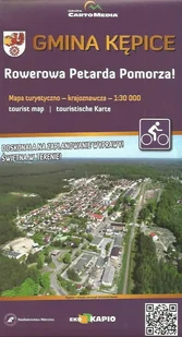 Gmina Kępice. Rowerowa Petarda Pomorza. Mapa turystyczna - Mapy i plansze edukacyjne - miniaturka - grafika 1