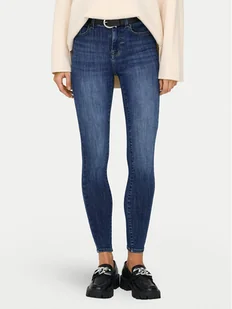 ONLY Jeansy Power 15313697 Niebieski Skinny Fit - Spodnie damskie - miniaturka - grafika 1