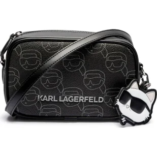Karl Lagerfeld Listonoszka IKON MONO CC - Torebki damskie - miniaturka - grafika 1