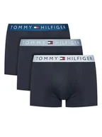 Majtki męskie - Tommy Hilfiger Komplet 3 par bokserek UM0UM03181 Czarny - miniaturka - grafika 1