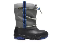 Śniegowce damskie - Crocs, Śniegowce chłopięce, Swiftwater Waterproof Boot K, rozmiar 34 1/2 - miniaturka - grafika 1