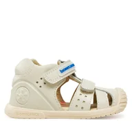 Buty dla chłopców - Sandały Biomecanics 252124 Szary - miniaturka - grafika 1