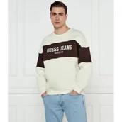Bluzy męskie - Guess Jeans Bluza HORIZONT | Oversize fit - miniaturka - grafika 1