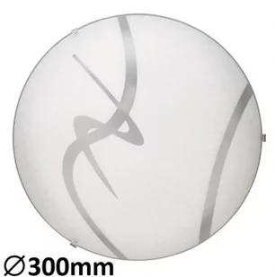 Rabalux Kinkiet PLAFON nowoczesna Oprawa sufitowa LAMPA ścienna SOLEY 1818 IP20 Biały przezroczysty - Lampy ścienne - miniaturka - grafika 2