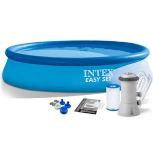 Intex Basen Rozporowy Easy Set 12 Ft / 366x76 cm z Pompą 28132NP - Baseny ogrodowe - miniaturka - grafika 5