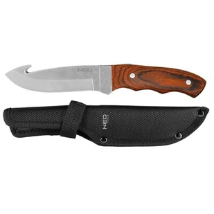 Nóż survivalowy full-tang 24 cm z pokrowcem Neo Tools - 63-116 - Noże - miniaturka - grafika 1