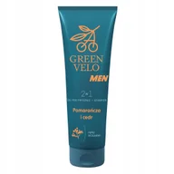 Szampony do włosów - GREEN VELO ŻEL I SZAMPON POD PRYSZNIC 2W1 POMARAŃCZA I CEDR 250ML - miniaturka - grafika 1