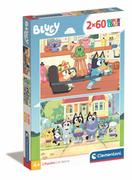 Zabawki interaktywne dla dzieci - Puzzle 2X60 Elementów Bluey - miniaturka - grafika 1
