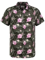 Koszule męskie - Eight2Nine Koszula w kolorze oliwkowo-jasnoróżowo-czarnym - miniaturka - grafika 1