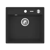 Zlewozmywaki - Zlewozmywak granitowy Senar 2C Pyramis - miniaturka - grafika 1