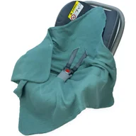 Otulacze - OTULACZ DO FOTELIKA NOSIDEŁKA MUŚLINOWY BEZ WYPEŁNIENIA LETNI Kerstin - miniaturka - grafika 1