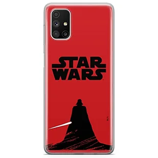 ERT GROUP etui na telefon Samsung M51, case oryginalny i oficjalnie licencjonowany przez Star Wars, wzór Darth Vader 015, optymalnie dopasowane, plecki z TPU - Etui i futerały do telefonów - miniaturka - grafika 1