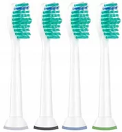 Końcówki do szczoteczek elektrycznych - 4X Końcówki Do Philips Sonicare Pro Results Hx6014 Białe - miniaturka - grafika 1