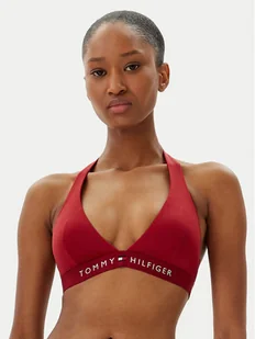 Tommy Hilfiger Góra od bikini UW0UW05813 Czerwony - Stroje kąpielowe - miniaturka - grafika 1