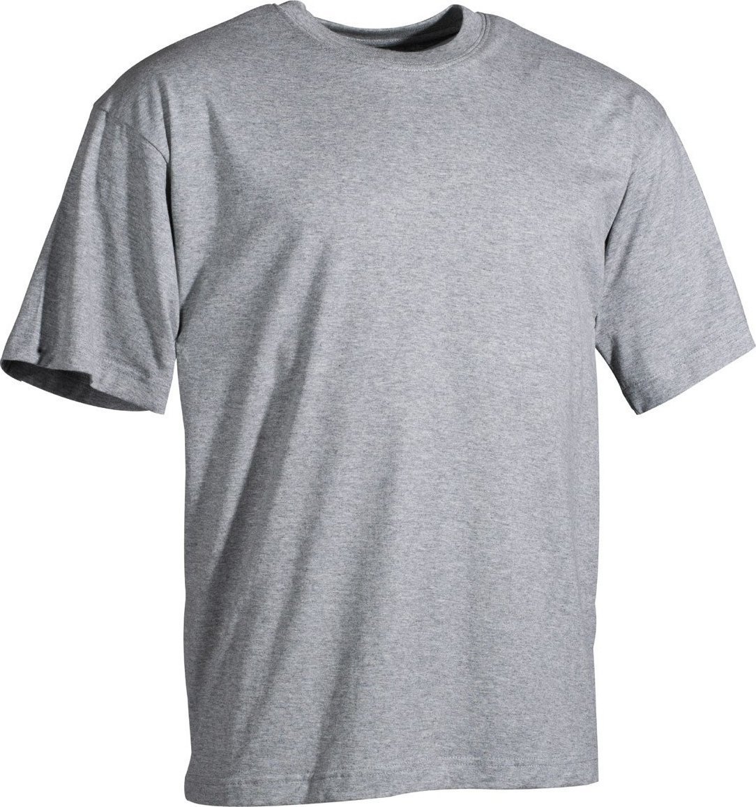 MFH Koszulka US grau szara 170 g 4XL