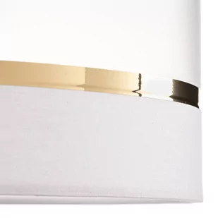 Lampa wisząca belka Helen biało-złota 5-punktowa - Lampy sufitowe - miniaturka - grafika 3