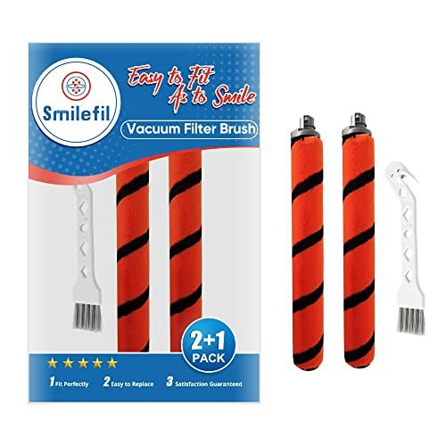 Smilefil Wymienna rolka szczotki kompatybilna z odkurzaczem Shark AZ1000W, AZ1002, AX950, AX951, AX952 DuoClean, 2 szt