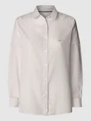 Bluzki damskie - Pepe Jeans Koszula w kolorze lawendowo-białym - miniaturka - grafika 1