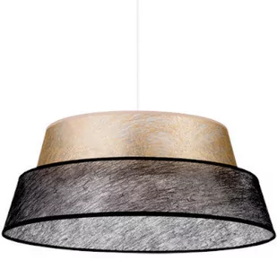 Britop Loftowa LAMPA wisząca NEVOA 150050104 okrągła OPRAWA zwis abażurowy złoty - Lampy sufitowe - miniaturka - grafika 1