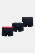 Majtki damskie - Tommy Hilfiger bokserki 3-pack męskie kolor granatowy UM0UM03457 - miniaturka - grafika 1