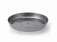 Donice - LAMELA Podstawka plastik srebrny metalik 12,6cm - miniaturka - grafika 1