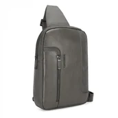 Plecaki - Plecak na jedno ramię RONCATO PANAMA 4.0 400895 Szary - miniaturka - grafika 1