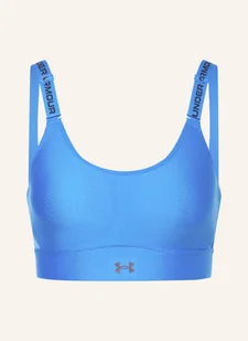 Under Armour Biustonosz Sportowy Ua Infinity Mid 2.0 Z Siateczką blau - Biustonosze - miniaturka - grafika 1