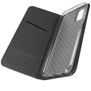 Etui Folio do Samsung Galaxy A03s Magnetyczne etui z miejscem na karty Podstawka Czarne - Etui i futerały do telefonów - miniaturka - grafika 1
