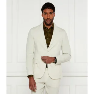 BOSS BLACK Lniana marynarka P-Hanry-Flaps-WG-252 Slim Fit - Marynarki męskie - miniaturka - grafika 1