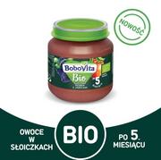 Desery dla dzieci - Bobovita Bio Jabłko i Suszona Śliwka - Deser owocowy 125g - miniaturka - grafika 1