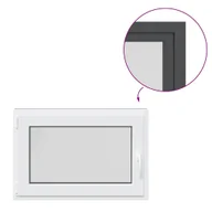 Tablice i flipcharty - vidaXL Okno piwniczne RISOR 90x70 cm uchylno-rozwierne DIN lewe - miniaturka - grafika 1