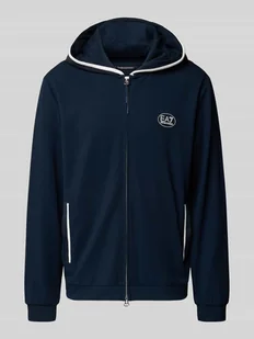 Bluza rozpinana z logo i dwustronnym zamkiem błyskawicznym - Bluzy męskie - miniaturka - grafika 1