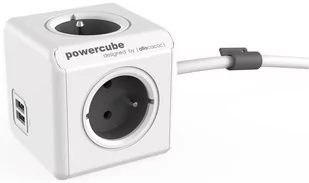 Allocacoc 07. Przedłużacz modułowy PowerCube Extended z USB 3,0 m 2404/FREUPC - Przedłużacze i rozgałęźniki - miniaturka - grafika 3