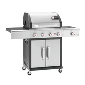 Grille gazowe - Grill gazowy - węglowy LANDMANN TRITON maxX PTS 4.1 INOX NOWOŚĆ!!! - miniaturka - grafika 1