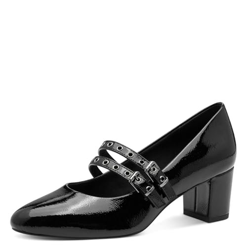 Marco Tozzi Damskie czółenka 2-22439-45, Black Patent, 40 EU, ^, 40 EU