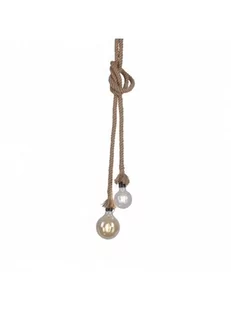 Leuchten Direkt 15482-18 - Żyrandol na lince ROPE 2xE27/60W/230V - Lampy sufitowe - miniaturka - grafika 1