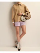 Sandały damskie - Gino Rossi Sandały 4893-01 Beżowy - miniaturka - grafika 1