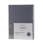 Prześcieradła - Prześcieradło Jersey3 240x220 Cm, Wys.30 Cm Ciemnostalowy szt. 1 - miniaturka - grafika 1