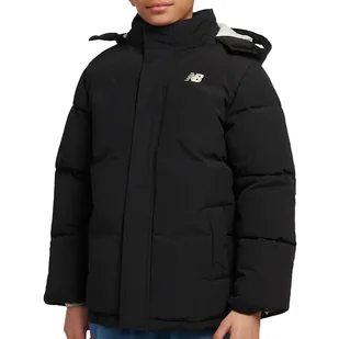 Kurtka dziecięca New Balance LAKB0287BK - czarna - Kurtki i płaszcze dla dziewczynek Kurtka dziecięca New Balance LAKB0287BK - czarna - Kurtki i płaszcze dla dziewczynek - miniaturka - grafika 1