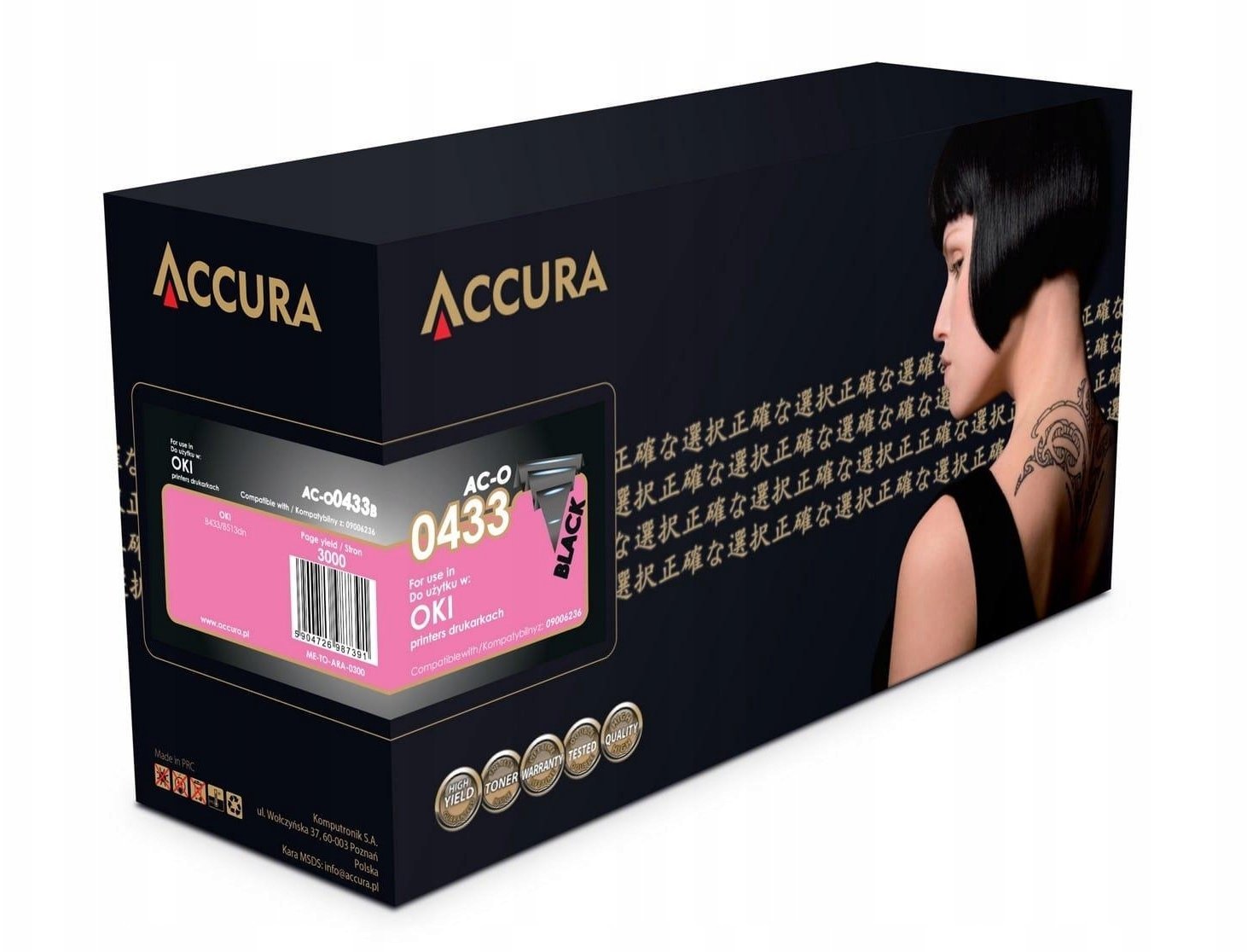 Toner Accura Accura toner OKI 09006236 zamiennik