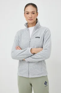 Columbia bluza sportowa Benton Springs kolor szary gładka 1372111 - Bluzy damskie - miniaturka - grafika 1