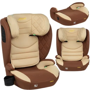 FOTELIK SAMOCHODOWY 100-150cm i-SIZE FWF R129 SUMMER BABY BRĄZOWY GALAXY - Foteliki samochodowe - miniaturka - grafika 1