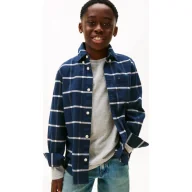 Bluzki dla chłopców - Tommy Hilfiger Koszula Regular Fit - miniaturka - grafika 1