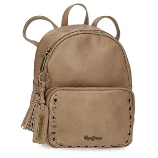 Pepe Jeans Camper Plecak na co dzień, beżowy, 20 x 25,5 x 10 cm, beżowy, plecak na co dzień, BEŻOWY, Plecak na co dzień - Plecaki - miniaturka - grafika 1